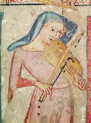 Die weiblichen Heiligen am Grab und die Auferstehung (Detail)
